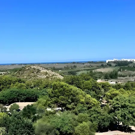 Superb Penthouse Swimming Pools Equipped Solarium Panoramic View Apartamento Xeresa